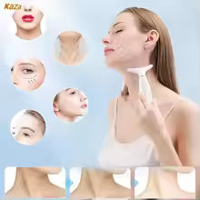 Neck Facial Lifting Device EMS Microcurrent LED Photon Therapy Vibration Face Massager Anti Wrinkles Tightening Skin Care Tools