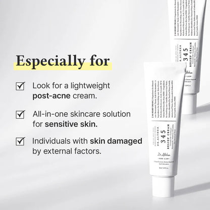 Dr.Althea 345 Relief Cream | Moisturizer for Soothing Recovery and Blemish Care with PDRN & Niacinamide | Korean Vegan Skin Care for All Skin Types, 1.69 Fl Oz (Ver.2 - Pack of 1