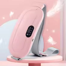 Electric Heating Pad Menstrual Cramp Massager Belt Women Period Care Hot Compress Device Vibration Abdominal Ulter Warmer Belt